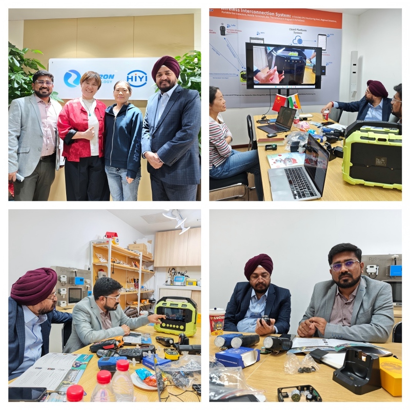 Globala handlare strömmade till företaget och Zetron Technologys banbrytande testutrustning lyste på den internationella scenen