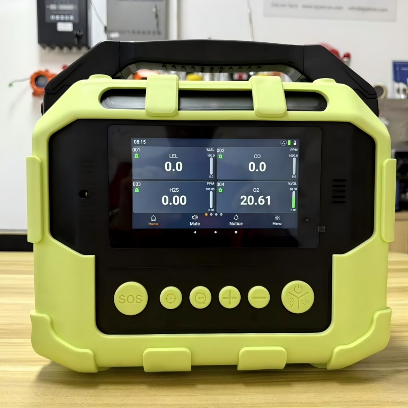 Varför fortsätter avläsningen på en handhållen detektor för brännbar gas att hoppa runt?