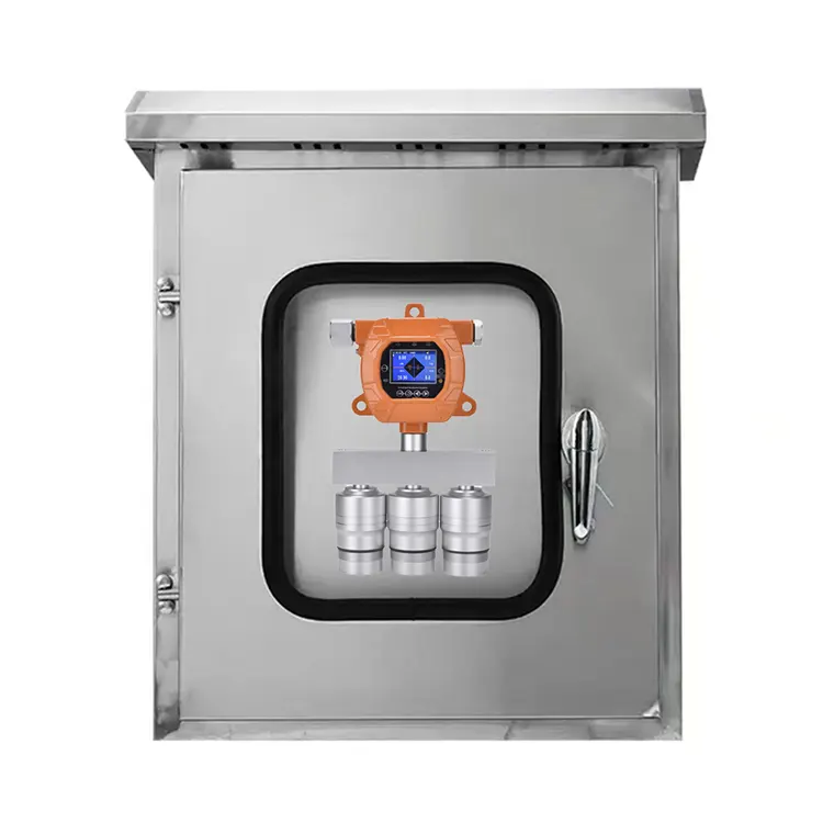 Fast online luftkvalitetsstation