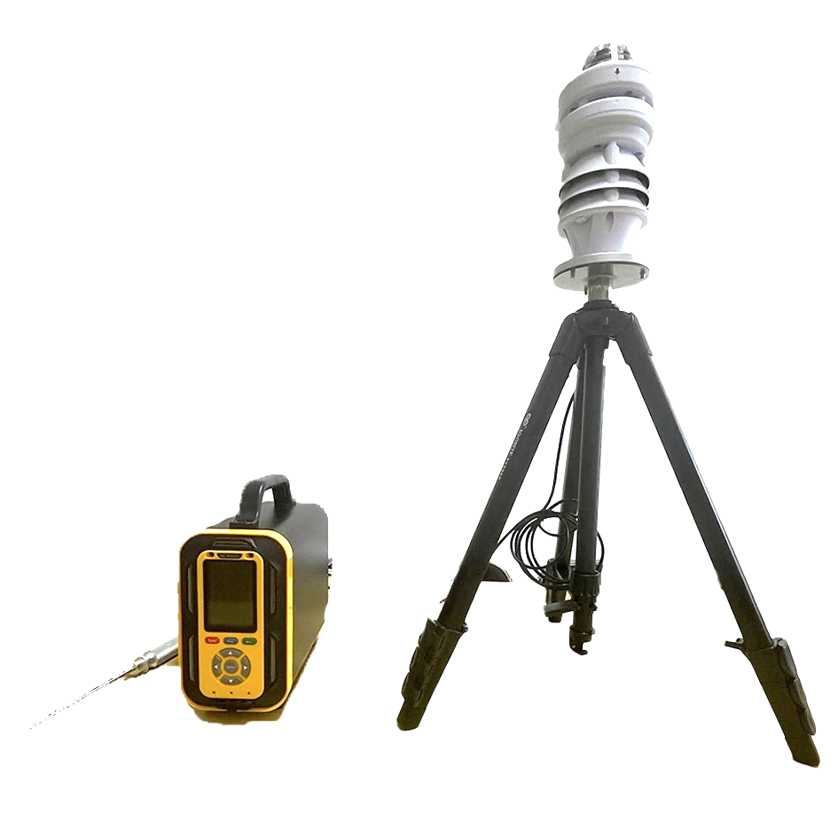 Bärbar luftkvalitetsmonitor